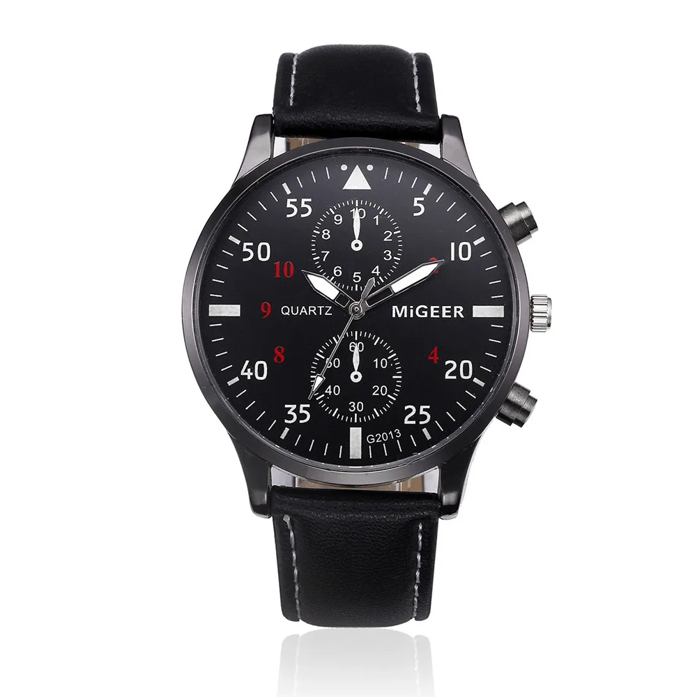

Men's Watch Classic Retro Design Quartz Wrist Watch му naviforce relojes para hombre zegarki meskie megir watch uhren herren