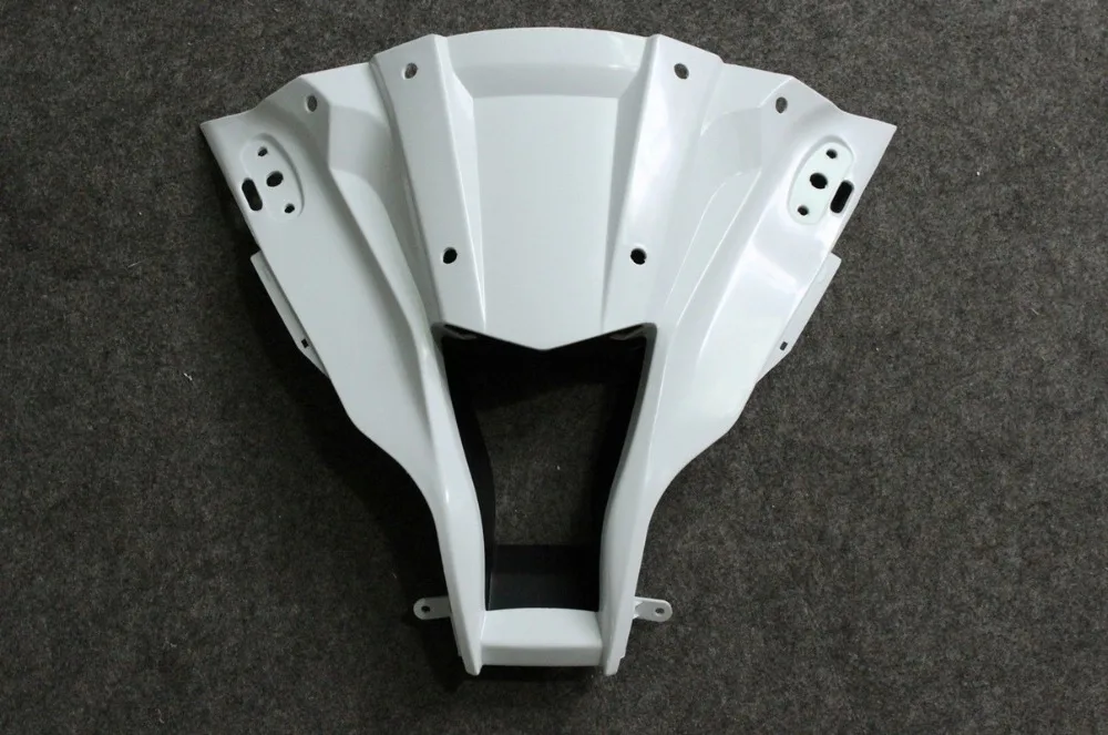 

ZXMT Motorcycle ABS Injection Unpainted Main Section of Front Upper Fairing for KAWASAKI ZX-10R 2011 2012 2013 1000