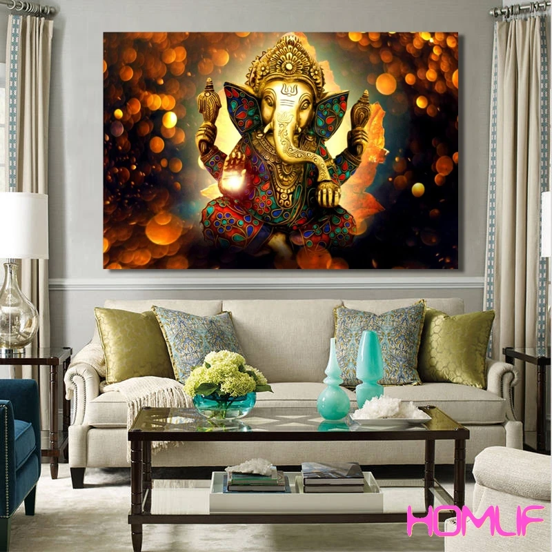 

diamond painting Hinduism Indian Gods Ganesha diamond embroidery cross diamond mosaic rhinestones pictures