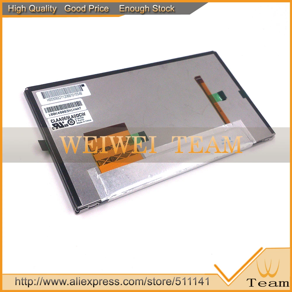ЖК экран для автомобиля 6 9 дюйма CLAA069LA0HCW CLAA069LA0DCW CLAA069LA0PCW|panel display|panel lcdpanel car |