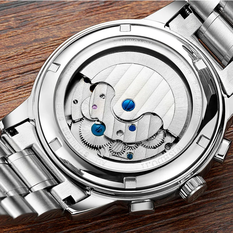 LIGE Скелет автоматические часы для мужчин водонепроницаемый Летающий турбийон механические часы для мужчин s с автоматическим заводом Horloges Mannen дропшиппинг