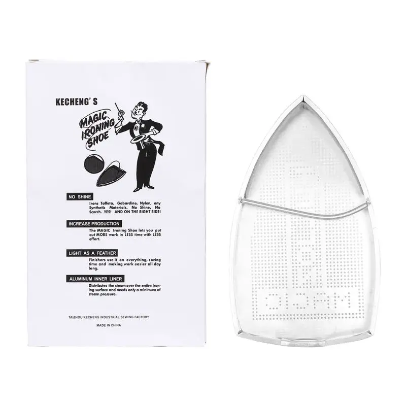 

Iron Cover For Teflon Shoe Ironing Aid Board Protect Fabrics Cloth Heat Easy New