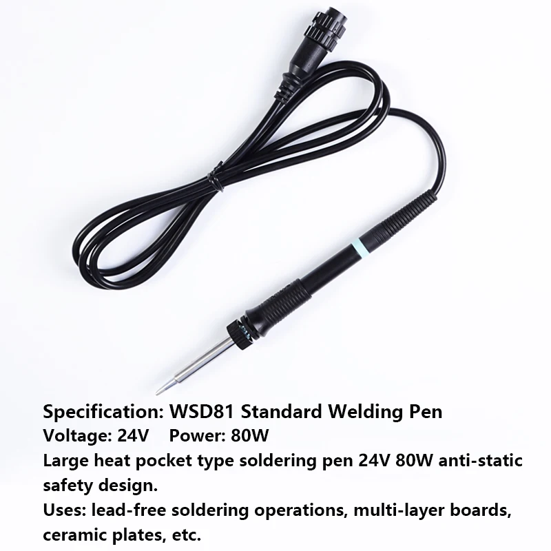 Паяльник Weller ручка WSP80 ручка WSD81 ручка паяльная станция 24 В/80 Вт паяльник