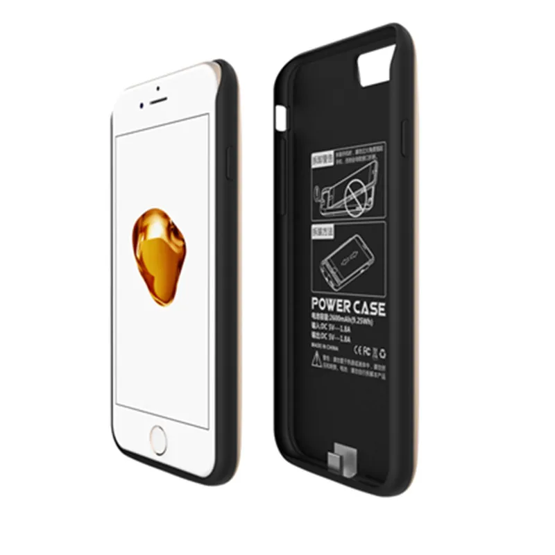 bilder für Gagaking batterie fall für iphone 7 external power bank fall für iphone 7 schutzhülle telefon fall 4 farbe 2600-5200 mAh bilder für Gagaking batterie fall für iphone 7 external power bank fall für iphone 7 schutzhülle telefon fall 4 farbe 2600-5200 mAh
