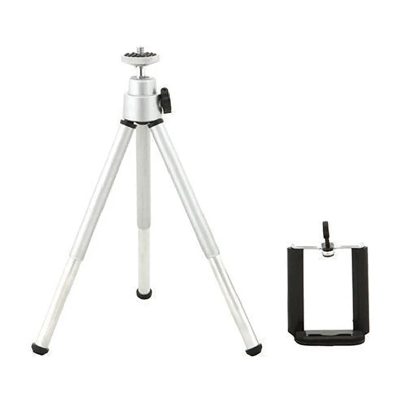 

Portable Rotatable Mini Tripod Stand Holder Bracket Clip Mount Adapter Self-Time For iPhone Samsung Huawei Mobile Phone Camera