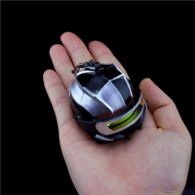 Игра Playerunknown's Battlegrounds аксессуары для косплея PUBG уровень 3 шлем металлическая ий Брелок с подвеской ожерелье украшение с кольцом для ключей - Цвет: J