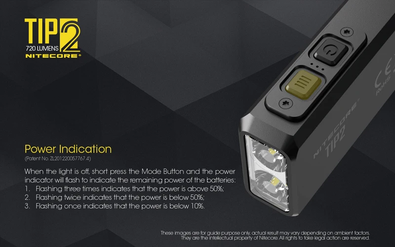 NITECORE TIP2 Magnetic Keychain Light (19)