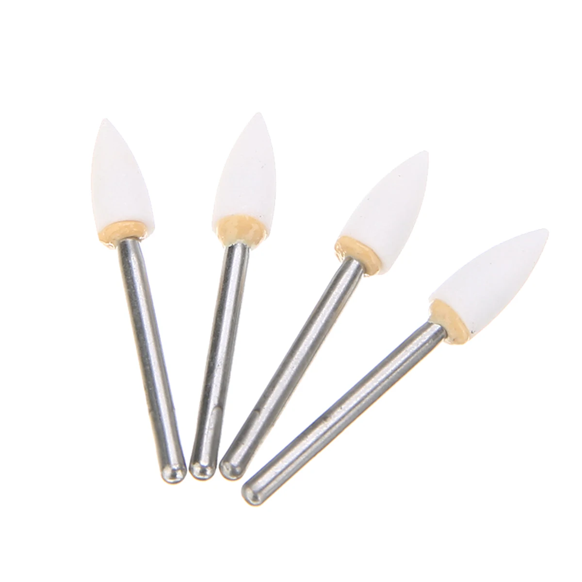 12pcs/Set Dental White Polishing Burs Stones Flame Shape FL2 FG Teeth Whitening Tool Practical Dentist Equipment