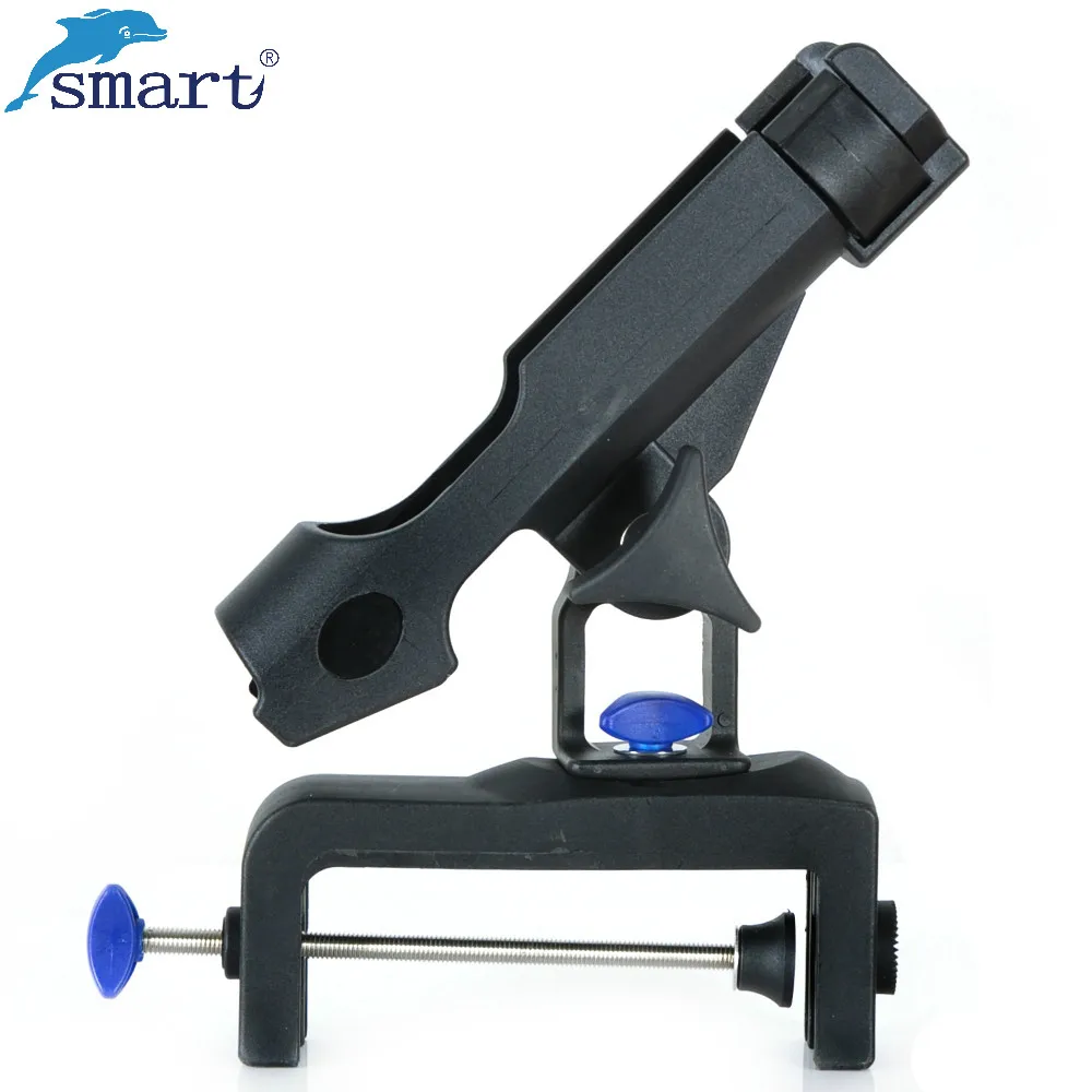 Fishing Rod Holder ABS Black Boat Rod Holders Portable Boat Casting