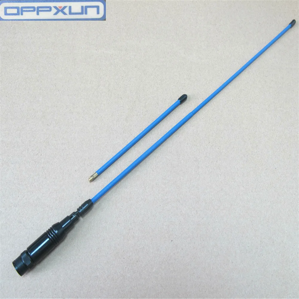 OPPXUN синий OPX-772 BNC DUAL BAND UHF/УКВ 144/430 мГц для kenwood TK300, TK310, TK320 TK 208 TK308 для icom IC V85 V80 радио