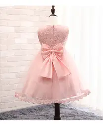 Розничная продажа, милая для маленьких девочек элегантный Кружево платье модные розовые большой бант вечеринку Тюль цветок свадебное