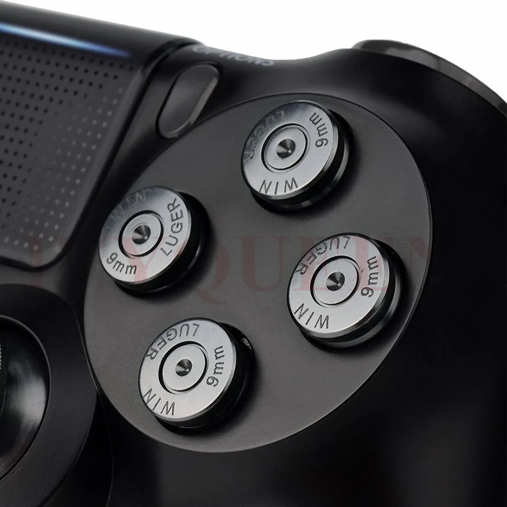 IVYUEEN для sony PS4 Dualshock 4 Pro тонкий контроллер алюминиевый сплав металлический Dpad Thumbsticks кнопки мод комплект для Playstation 4