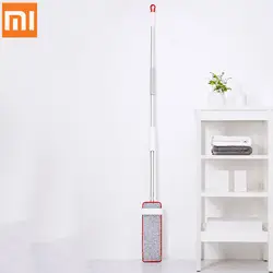 Xiaomi YC-02 Self-Cleaning Micro Fiber Wash Mop гибкое вращение влажное и сухое использование с 2 алюминиевыми стержнями + Швабра голова + Швабра Ткань