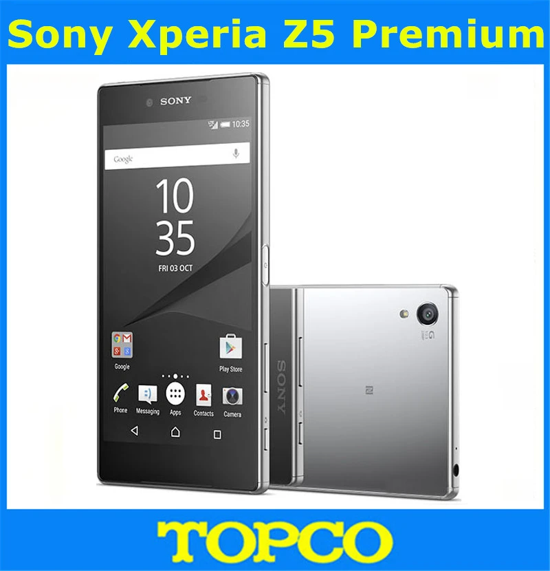 Оригинальный разблокированный Sony Xperia Z5 Premium E6853 GSM 3G и 4G Android мобильный телефон
