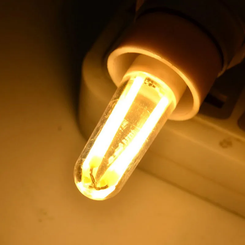 

G9 LED Bulb 110/220V Constant Current No Flicker Stable Driver COB Chip G cover Dimmable G4 E14 Perfect Tiny Corn LED Light