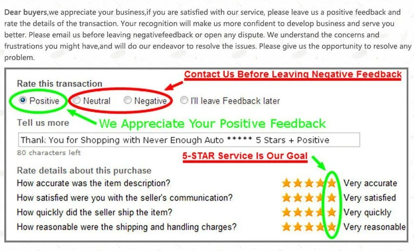feedback