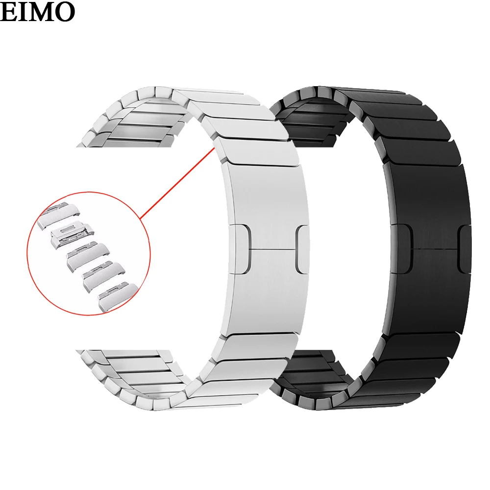 

Link Bracelet Strap for Apple Watch Band 44mm 40mm Stainless Steel Wrist Belt Watchband for iwatch 4 Removable Bands