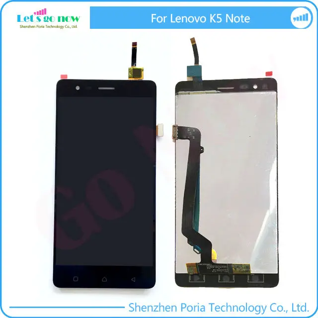 

In Stock For Lenovo K5 Note LCD Display+Touch Screen Panel Digitizer Accessories+Track Number