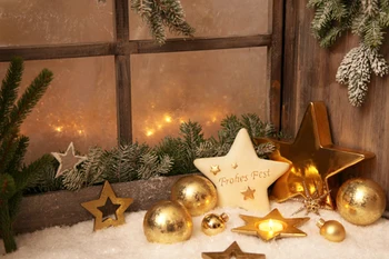 

gold star Photography Background birthday christmas backdrop Wall decors party gift XT-4748