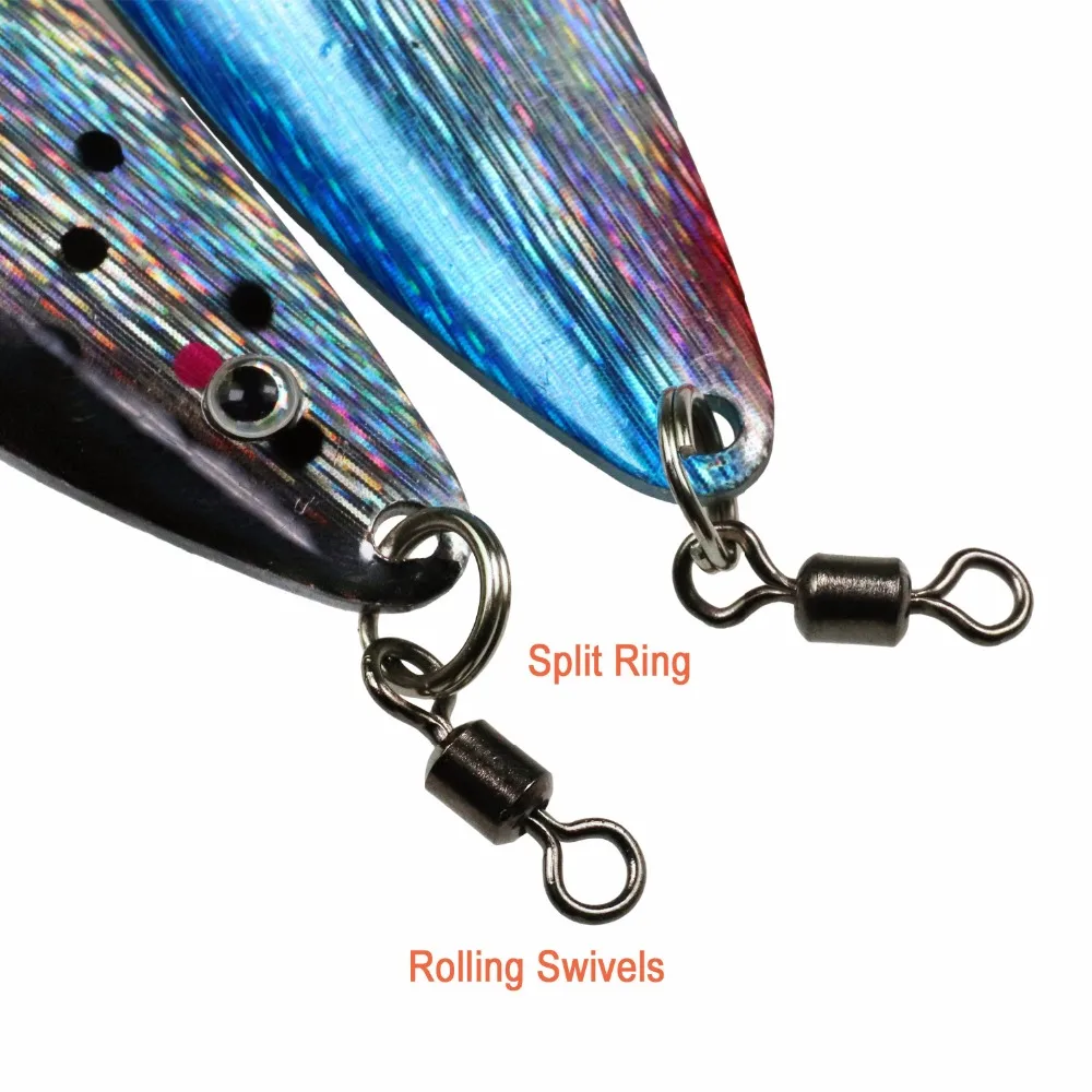5Pcs/Set 13.9g 56mm Fishing Spoon Lures Trout Pike Salmon Walleye Tail Clicker Metal Fishing Spoon Lures Bass Fishing Tackle 5Pcs/Set 13.9g 56mm Fishing Spoon Lures Trout Pike Salmon Walleye Tail Clicker Metal Fishing Spoon Lures Bass Fishing Tackle