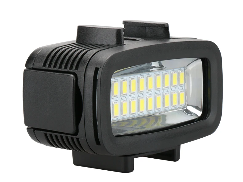 Luz de Vídeo 700lm para Gopro Lanbeika Subaquática k Led Mergulho Gopro Iluminação Fill Lâmpada Hero 7 6 5 4 Sjcam Sj8 yi Eken h9 40 m 5500 - Image 5