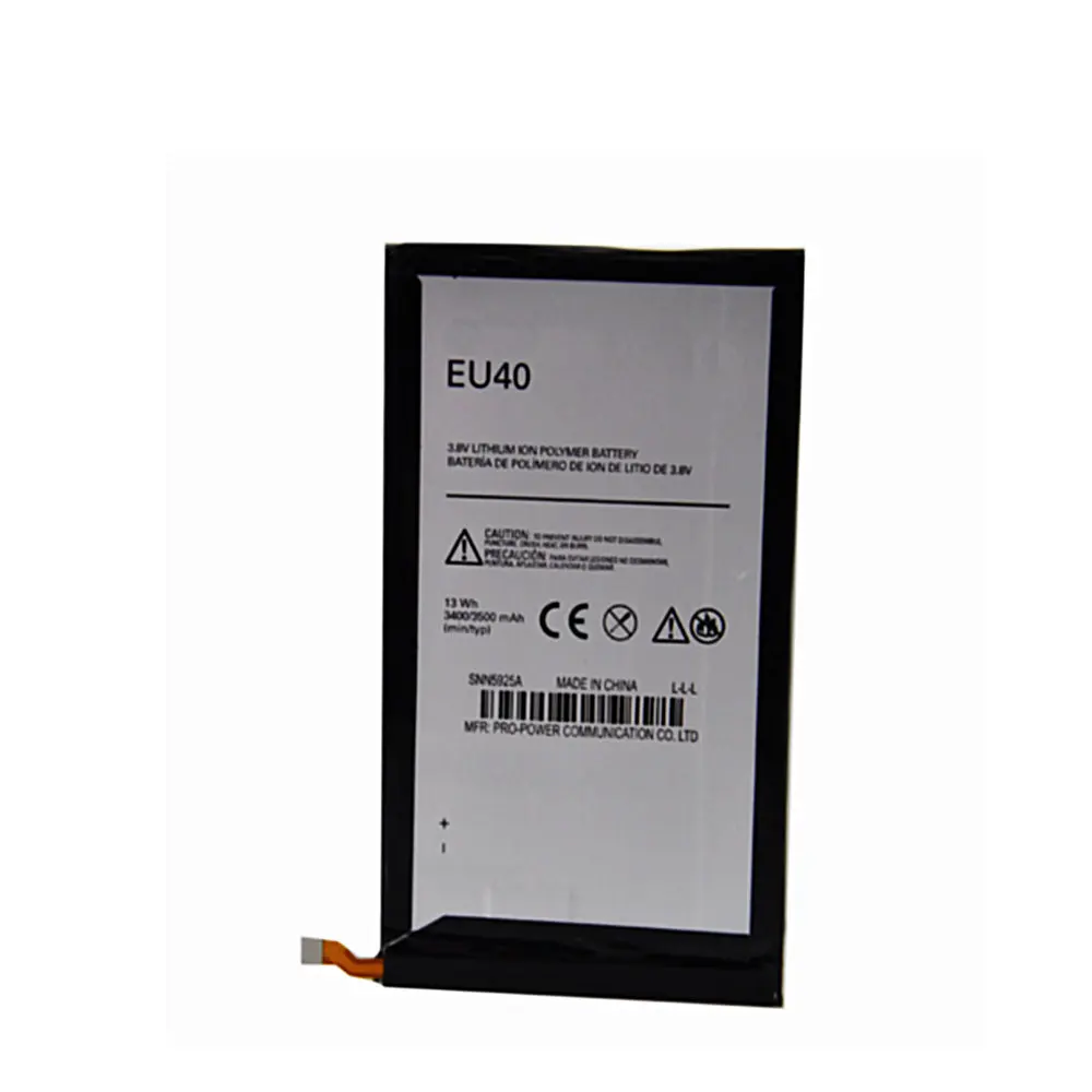 

3500mAh EU40 SNN5925A for Motorola moto Droid Ultra XT1080 MAXX ML-M075H Smartphone High quality Replacement Battery