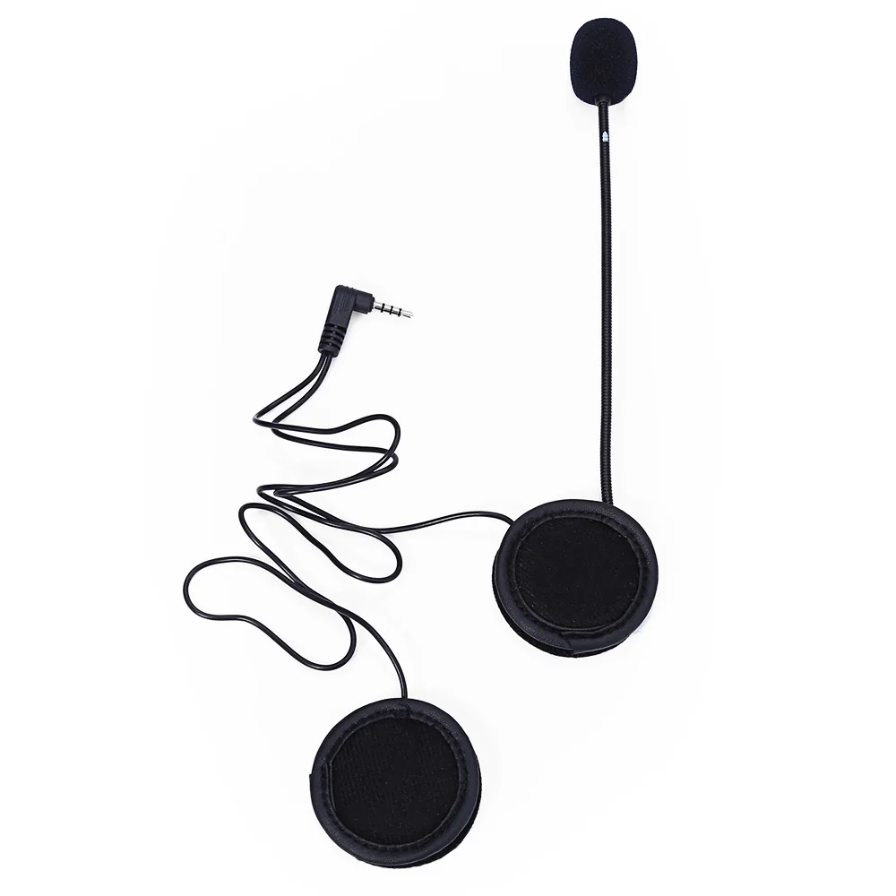 

V6 1200m 6 Riders Headset Interphone Bluetooth Motorcycle Helmet Accessory Wireless Intercom Earphone with Microphone Speaker