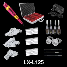 Интеллектуальная насадка для татуировочной машины комплект цифровой карандаш для бровей и губ постоянный макияж блок питания наконечники игл для татуажа кольцо чашка