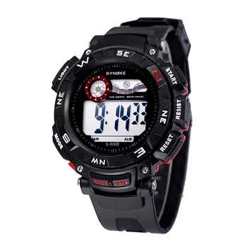 

2019 Sport Men Watch Waterproof Fashion Digital LED Quartz Alarm Date Sports Wrist Watch Multifunctional