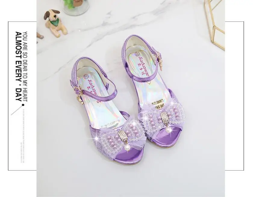 Pearl Rhinestone Princess shoes-23