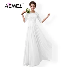 2016 New Women Elegant Lace Dress Long Maxi Dresses Hollow Out Chiffon Half sleeve Evening Wedding Party Dress Plus Size 3XL 2016 New Women Elegant Lace Dress Long Maxi Dresses Hollow Out Chiffon Half sleeve Evening Wedding Party Dress Plus Size 3XL