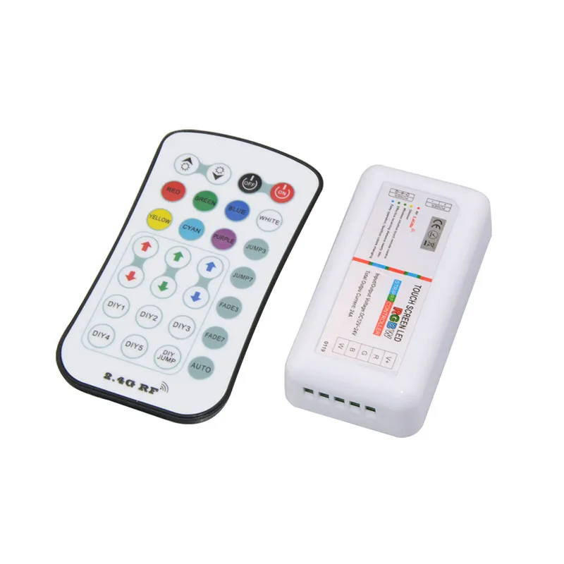 

RGB led strip 2.4G wireless controller DC12-24V 18A 28key RF remote For 5050 2835 3528 3014 RGB Flexible or string