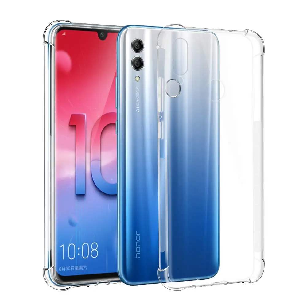 

Crystal Scratch Proof TPU Case Huawei Nova Lite 3 Transparent Shock-Absorption Soft Gel Silicone Cover Huawei nova Lite3 Case