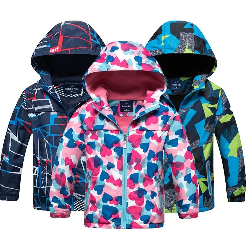 

New casual spring and autumn children's jacket jacket sports fashion children's jacket double waterproof windproof boy and girl