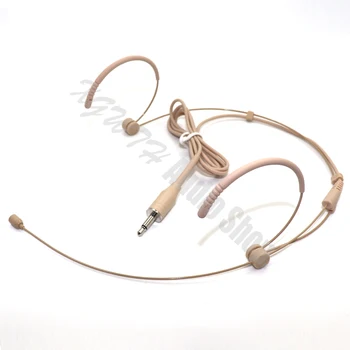 

Ear Hanging Headworn Headset Microphone Condenser Mic 3.5mm Plug For PC Laptop Speech Teaching Computer USB Speaker Player