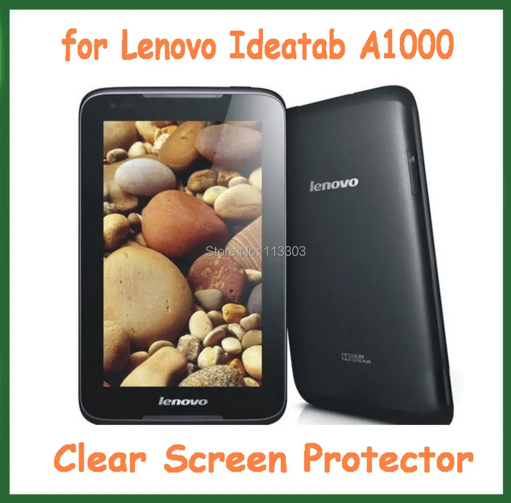 5 шт. прозрачный Экран защитная плёнка для НУА Вэй для lenovo IdeaTab A1000 планшетный ПК без розничной посылка