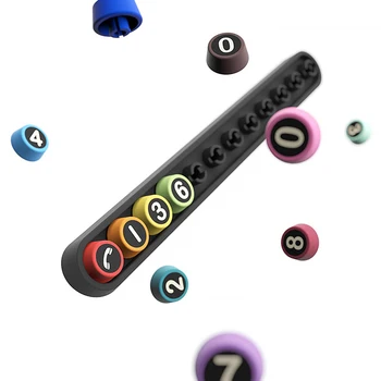 

Temporary parking card Mobile phone number card Interior decoration Automobile Berth Creative personality Car parking card