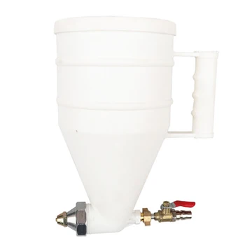 

Exterior Wall Embossing Paint Spray Guns Pneumatic Work Tools 3000cc Tube Plastic Bullet Guns Construction Concrete Spray Guns