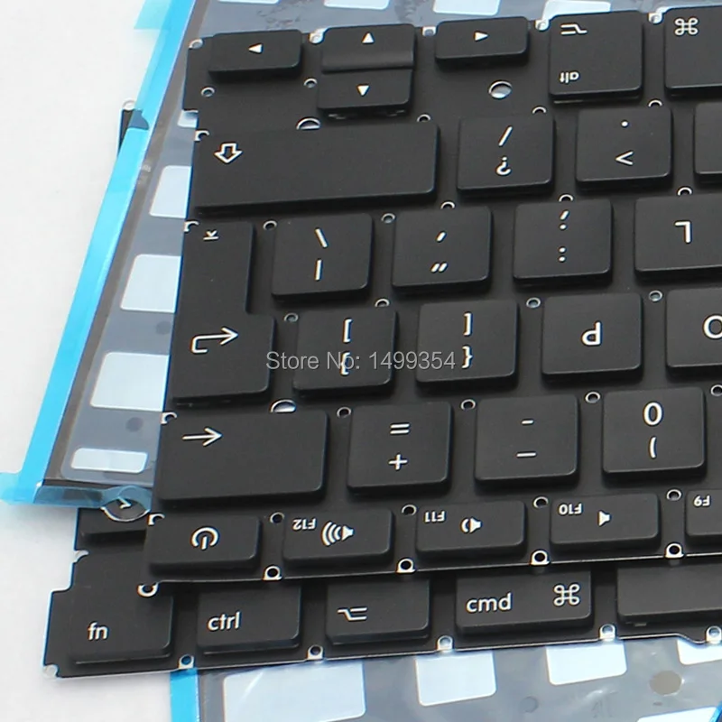 Клавиатура A1502 с подсветкой для Apple Macbook Pro 13 дюймов Retina стандарт Великобритании 2013