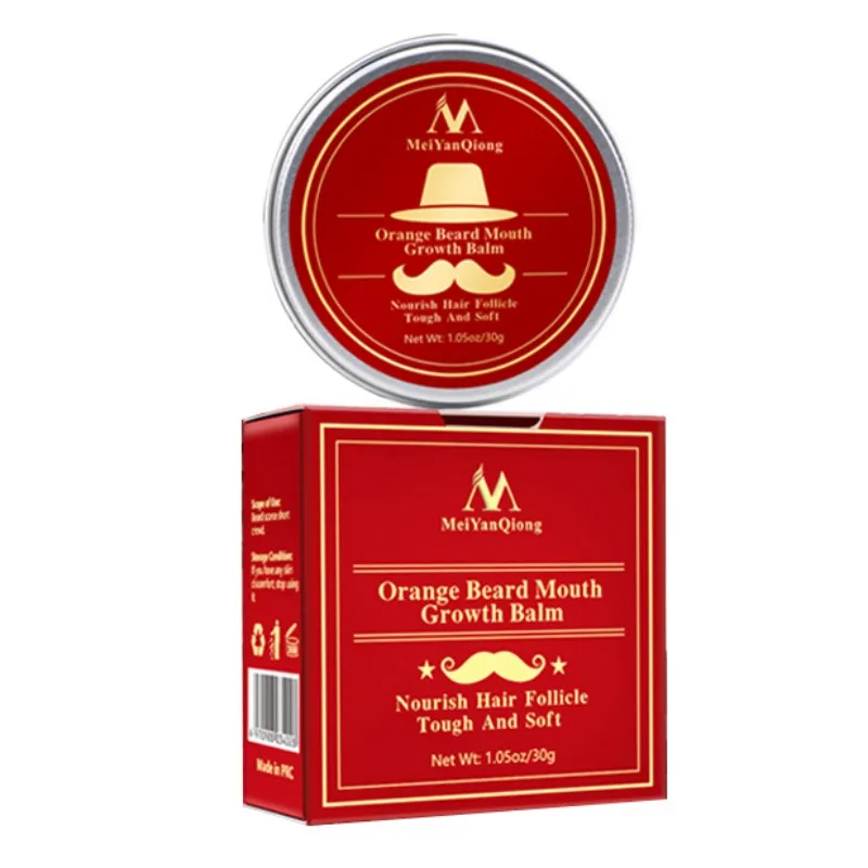 

Newest 30g New Men Plant Dense Beard Care Cream Moisturizing Smooth Promote Growth Lubrication Cream