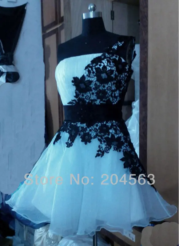 

best selling Custom-Made One-Shoulder Short Bridesmaid Dresses All size/color