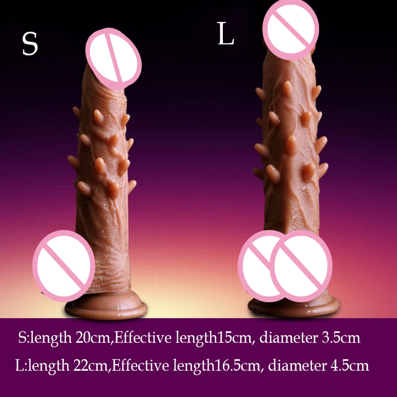 Super Soft Dildo Suction Cup With Hangnail Realistic Jelly Dildo Artificial Penis Big Dildo For Women Sex Products Huge Dick