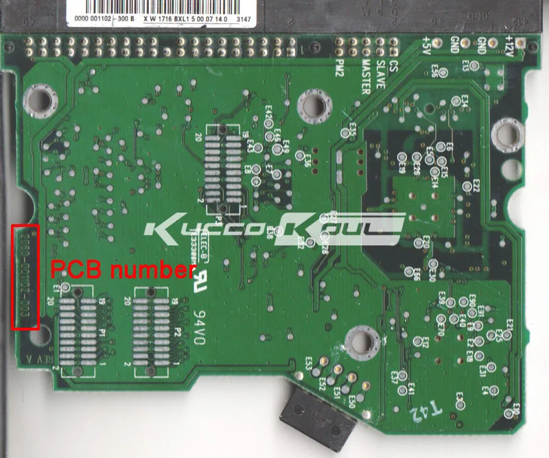 HDD печатная плата 2060-001102-003 REV для WD 3.5 IDE/PATA ремонта жесткий Диск Восстановления Данных