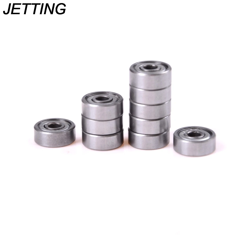 JETTING 10 шт. высокое качество 606ZZ металлический экранированный шарикоподшипник с