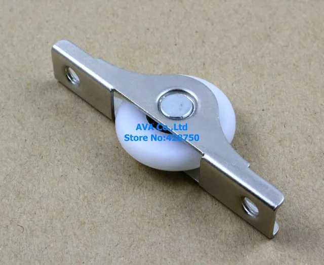 10 Pieces Wardrobe Sliding Door Roller Window Pulley / Nylon