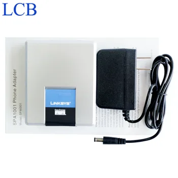 

Linksys Unlocked SPA1001 1FXS Phone Port VoIP Phone Adapter SIP VoIP IP Telephone Server Telefone Adapter System