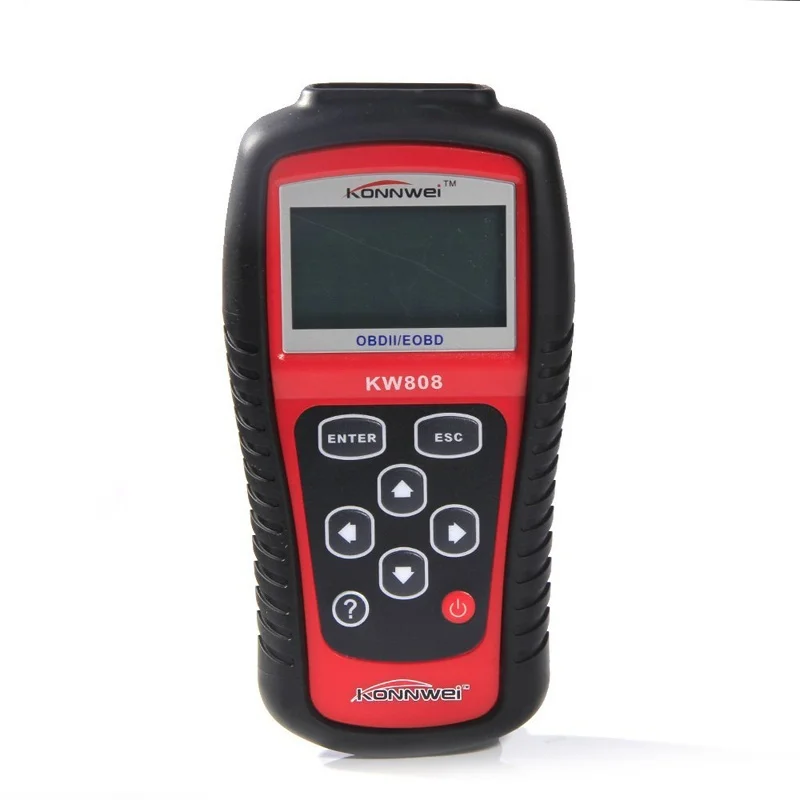 Профессиональный сканер KW808 EOBD OBD2 OBD Автомобильный компьютер Диагностический