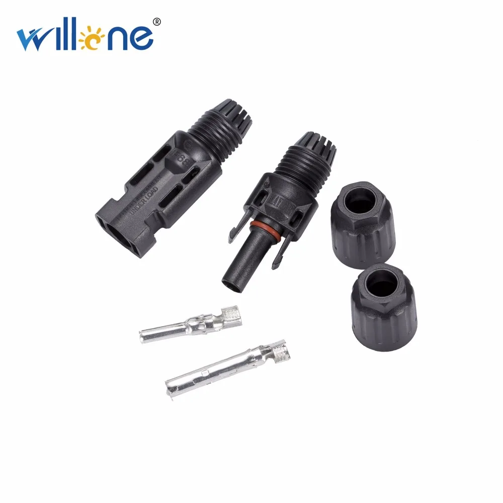 MC4 solar connector for solar system mc4 compatible connector 10 pairs free shipping