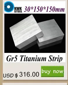 5*100*100 мм титановый сплав лист UNS Gr5 TC4 BT6 TAP6400 титановая Ti пластина Промышленности или DIY Материал