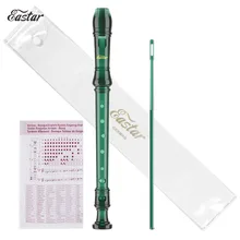 Eastar ERS-1GG немецкий сопрано рекордер 8 Hole C Key, зеленый